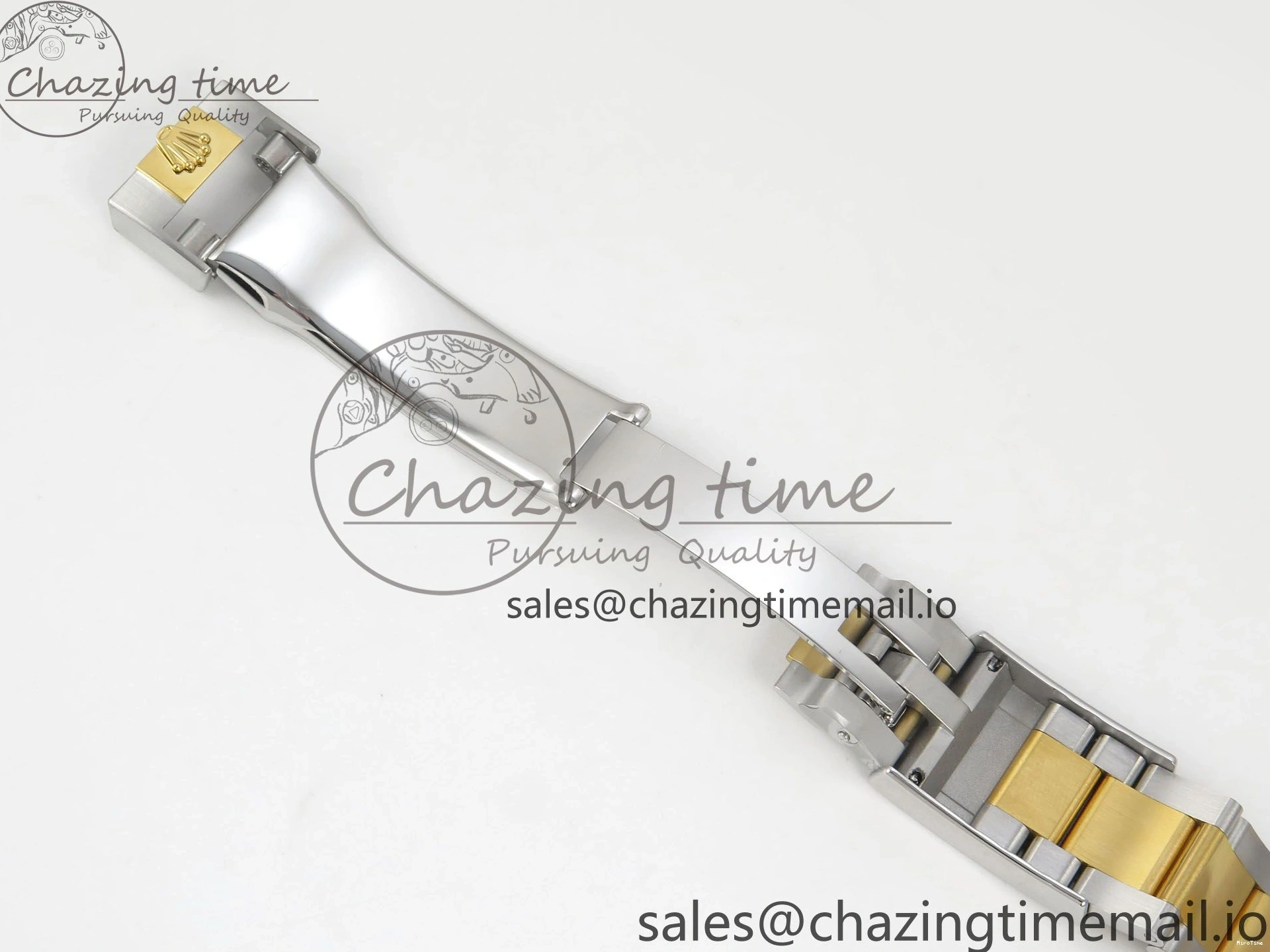 MiroTime 0512 Fashionable Daytona 126503 THBF 1:1 Best Edition Black YG Diamonds Dial on SS YG Bracelet SH 137